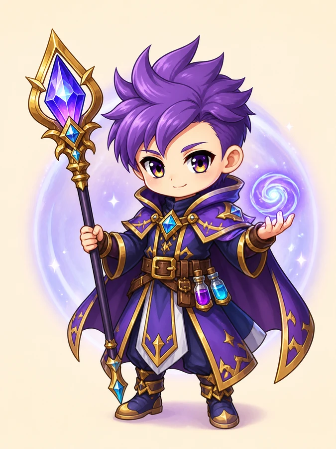 Mage class artwork